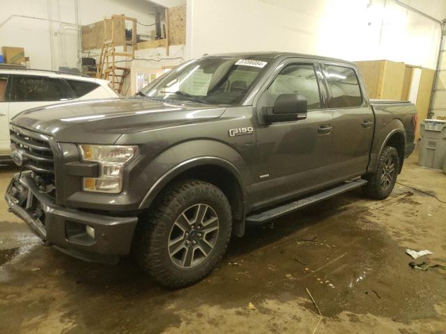 1FTEW1EG8GKD56310 - 2016 FORD F150 SUPERCREW GRAY photo 1