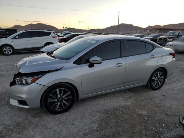 3N1CN8EV1LL807994 - 2020 NISSAN VERSA SV SILVER photo 1