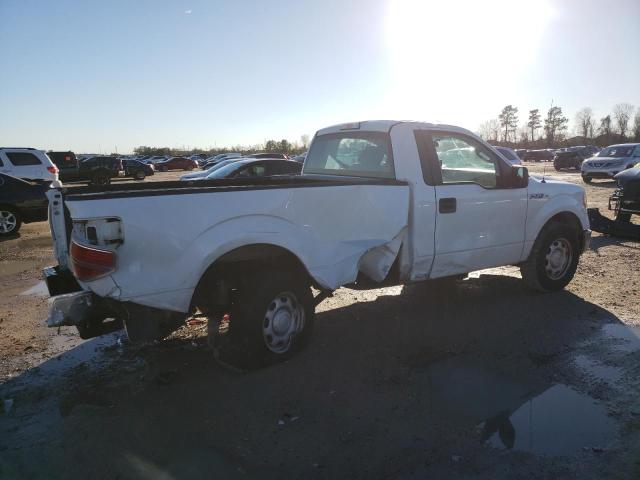 1FTNF1CF7DKE07138 - 2013 FORD F150 WHITE photo 3