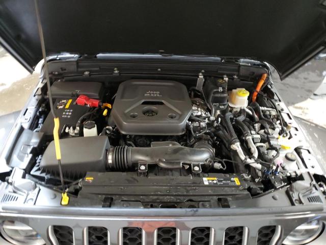 1C4JJXP62NW280707 - 2022 JEEP WRANGLER U SAHARA 4XE CHARCOAL photo 12