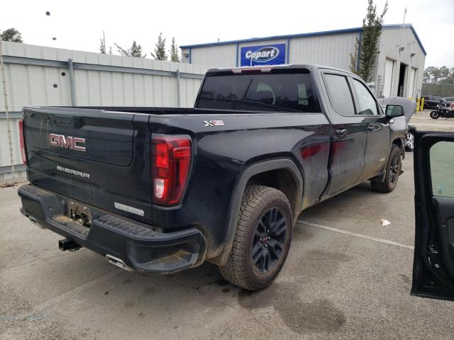 1GTU9CET1MZ391267 - 2021 GMC SIERRA K1500 ELEVATION BLACK photo 3