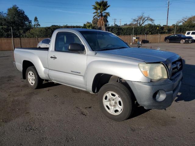 5TENX22N86Z275601 - 2006 TOYOTA TACOMA GRAY photo 4