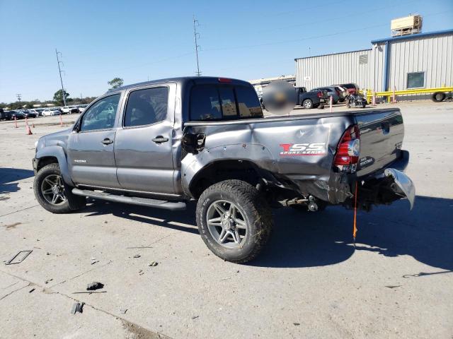 5TFJU4GN4DX043707 - 2013 TOYOTA TACOMA DOUBLE CAB PRERUNNER GRAY photo 2