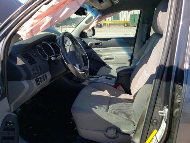 5TFJU4GN4DX043707 - 2013 TOYOTA TACOMA DOUBLE CAB PRERUNNER GRAY photo 7