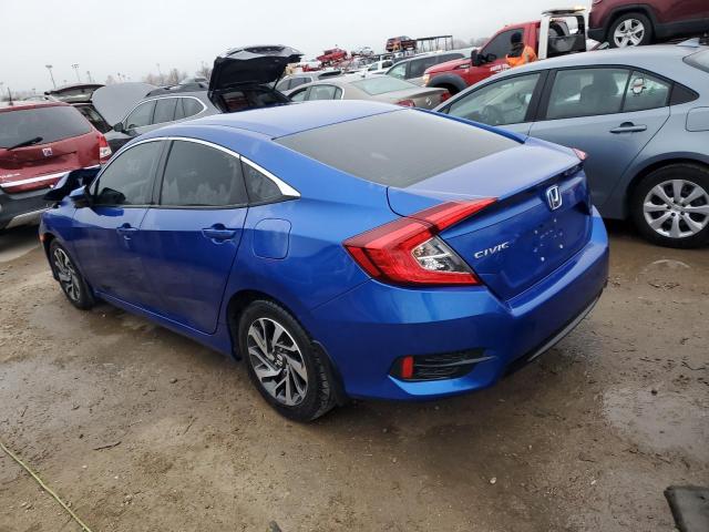 19XFC2F7XGE083035 - 2016 HONDA CIVIC EX BLUE photo 2