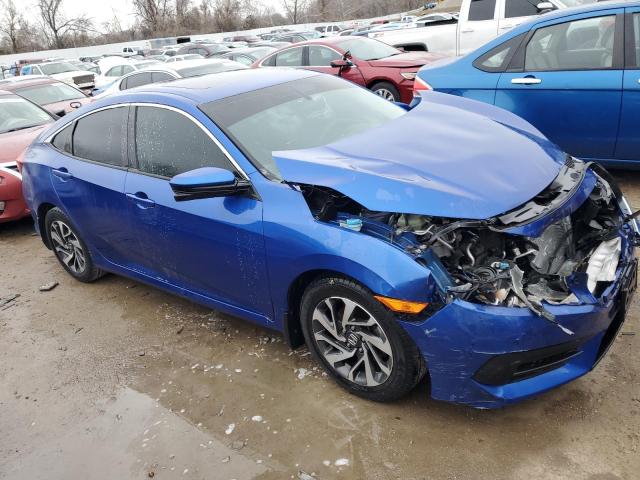 19XFC2F7XGE083035 - 2016 HONDA CIVIC EX BLUE photo 4