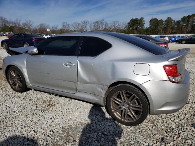 JTKJF5C78D3057908 - 2013 TOYOTA SCION TC SILVER photo 2