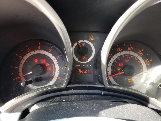 JTKJF5C78D3057908 - 2013 TOYOTA SCION TC 银色 照片 9
