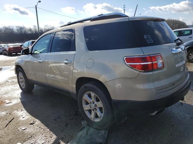 5GZER23758J181097 - 2008 SATURN OUTLOOK XR GOLD photo 2