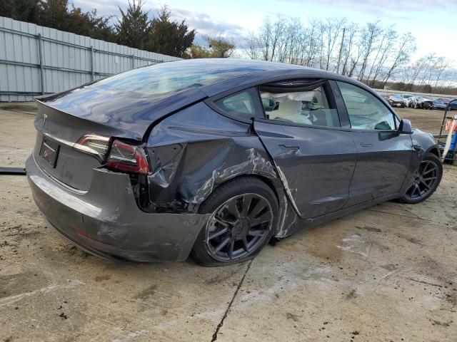 5YJ3E1EAXPF601286 - 2023 TESLA MODEL 3 GRAY photo 3