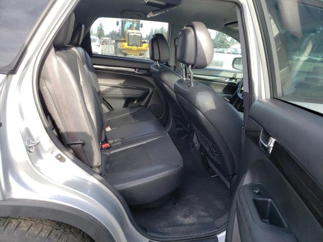 5XYKUDA24BG003470 - 2011 KIA SORENTO EX SILVER photo 11