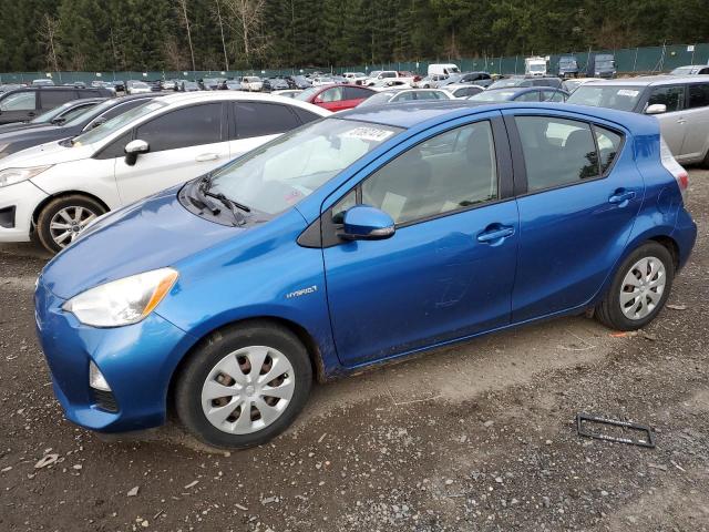 JTDKDTB39C1527507 - 2012 TOYOTA PRIUS C BLUE photo 1