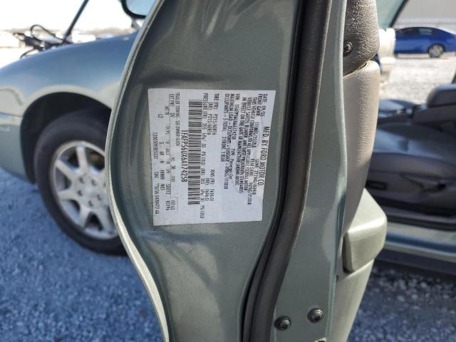 1FAFP56UX6A174258 - 2006 FORD TAURUS SEL GREEN photo 12