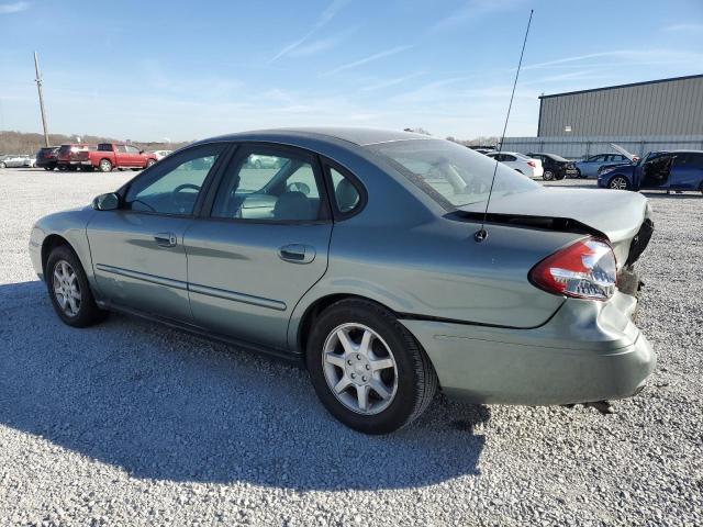 1FAFP56UX6A174258 - 2006 FORD TAURUS SEL GREEN photo 2