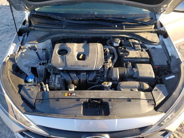 KMHD84LFXLU934516 - 2020 HYUNDAI ELANTRA SEL SILVER photo 11