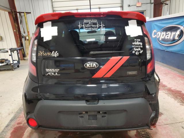 KNDJN2A25G7266634 - 2016 KIA SOUL BLACK photo 6