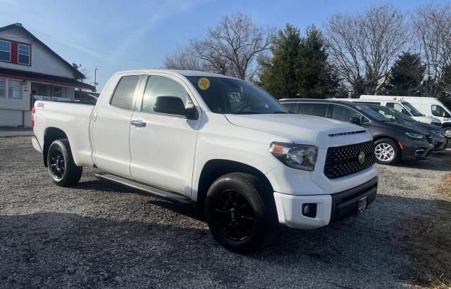 5TFUY5F12MX002725 - 2021 TOYOTA TUNDRA DOUBLE CAB SR/SR5 WHITE photo 1