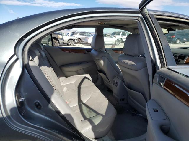 JTHBA30G965156326 - 2006 LEXUS ES 330 GRAY photo 10