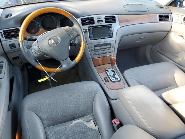 JTHBA30G965156326 - 2006 LEXUS ES 330 GRAY photo 8