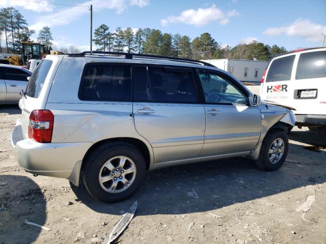 JTEDP21A540037773 - 2004 TOYOTA HIGHLANDER BASE فضي صورة 3