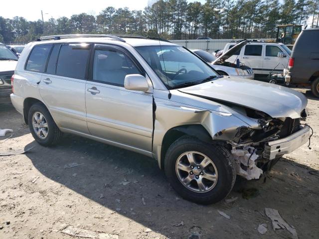 JTEDP21A540037773 - 2004 TOYOTA HIGHLANDER BASE فضي صورة 4