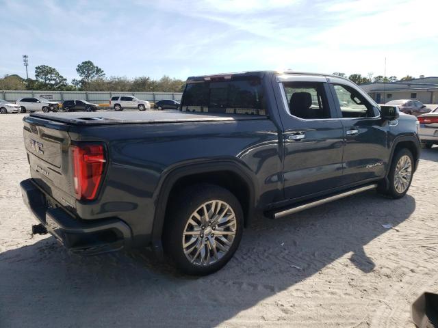 1GTU9FEL0KZ366536 - 2019 GMC SIERRA K1500 DENALI BLUE photo 3