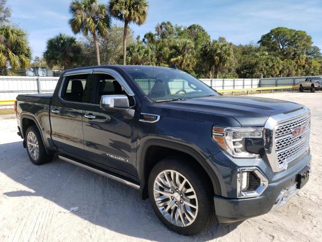 1GTU9FEL0KZ366536 - 2019 GMC SIERRA K1500 DENALI BLUE photo 4