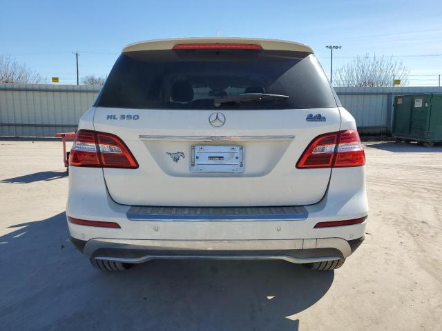 4JGDA5JB6EA406910 - 2014 MERCEDES-BENZ ML 350 WHITE photo 6