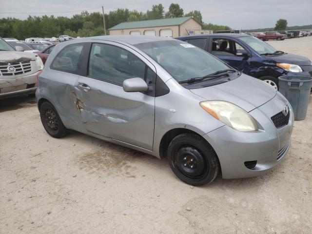 JTDJT923075086706 - 2007 TOYOTA YARIS SILVER photo 4