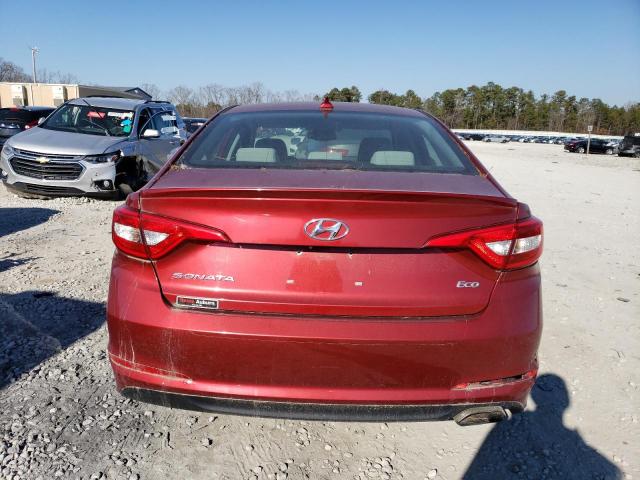 5NPE24AA2FH232996 - 2015 HYUNDAI SONATA ECO RED photo 6