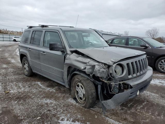 1C4NJPBA7CD724279 - 2012 JEEP PATRIOT SPORT GRAY photo 4