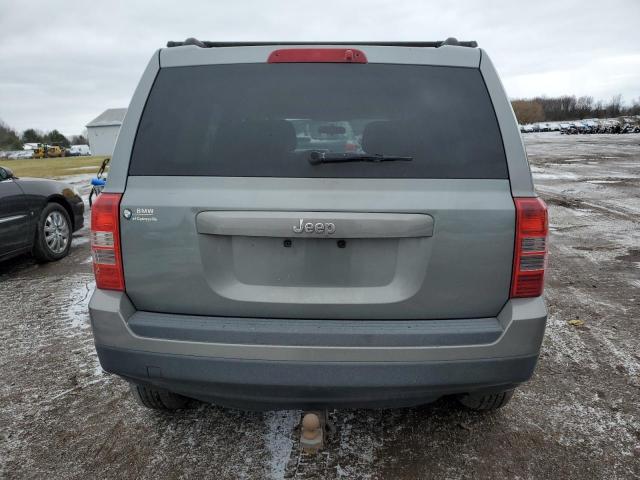 1C4NJPBA7CD724279 - 2012 JEEP PATRIOT SPORT GRAY photo 6