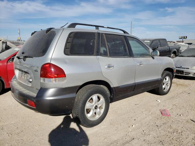 KM8SC73E76U110427 - 2006 HYUNDAI SANTA FE GLS SILVER photo 3