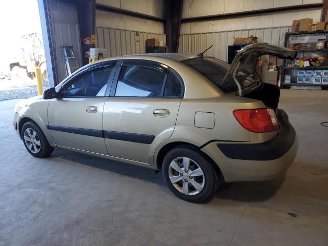 KNADE123176261366 - 2007 KIA RIO BASE TAN photo 2