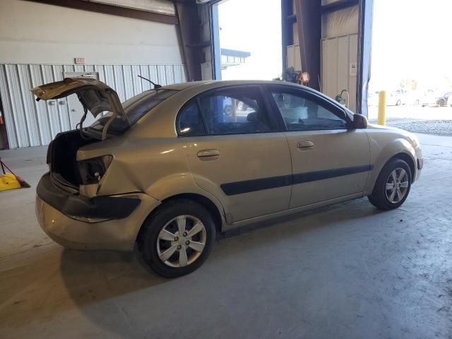 KNADE123176261366 - 2007 KIA RIO BASE TAN photo 3