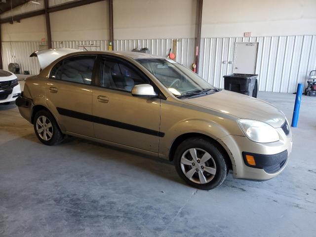 KNADE123176261366 - 2007 KIA RIO BASE TAN photo 4