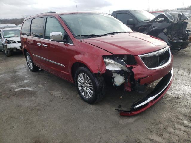 2C4RC1CG0DR728023 - 2013 CHRYSLER TOWN & COU TOURING L RED photo 4