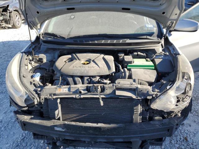 5NPDH4AE0EH489666 - 2014 HYUNDAI ELANTRA SE SILVER photo 11