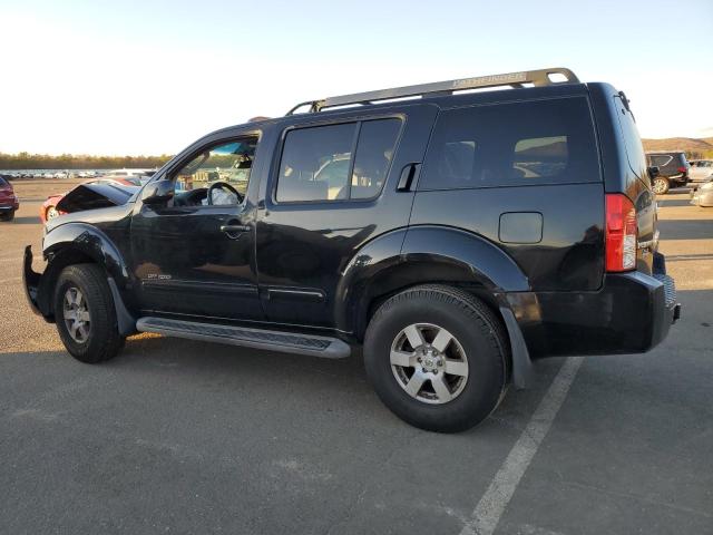 5N1AR18W35C734366 - 2005 NISSAN PATHFINDER LE BLACK photo 2