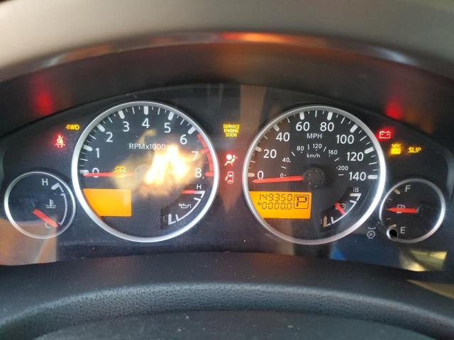 5N1AR18W35C734366 - 2005 NISSAN PATHFINDER LE BLACK photo 9