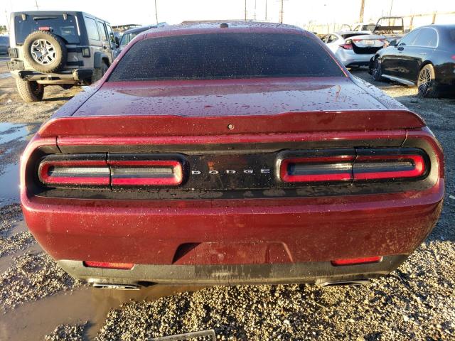 2C3CDZBT8MH660239 - 2021 DODGE CHALLENGER R/T MAROON photo 6