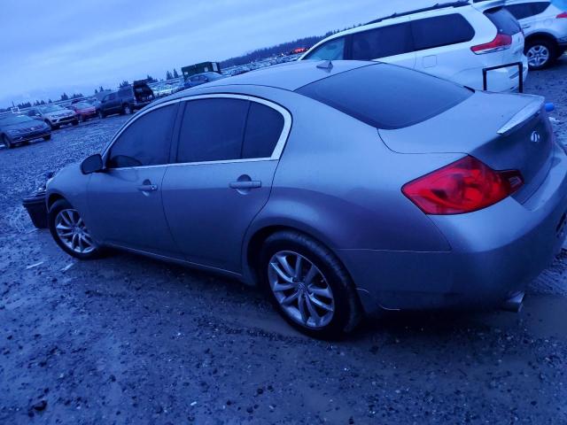 JNKBV61F28M267188 - 2008 INFINITI G35 GRAY photo 2