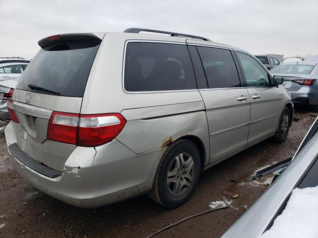 5FNRL387X5B042346 - 2005 HONDA ODYSSEY EXL SILVER photo 3