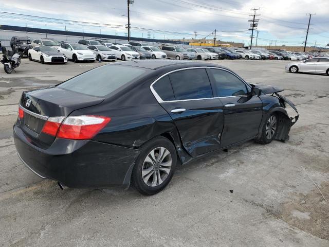 1HGCR2F32DA193298 - 2013 HONDA ACCORD LX BLACK photo 3