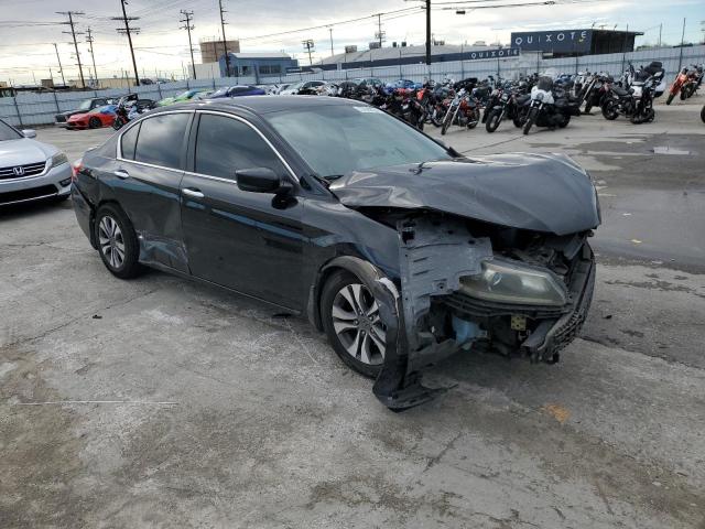 1HGCR2F32DA193298 - 2013 HONDA ACCORD LX BLACK photo 4