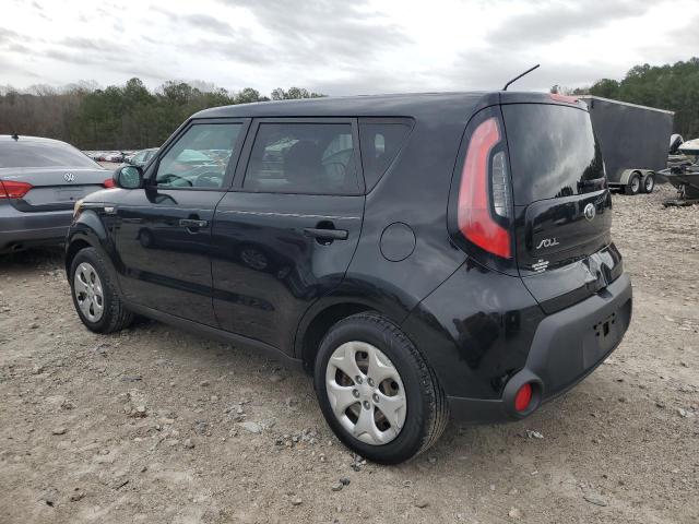 KNDJN2A21E7096334 - 2014 KIA SOUL BLACK photo 2