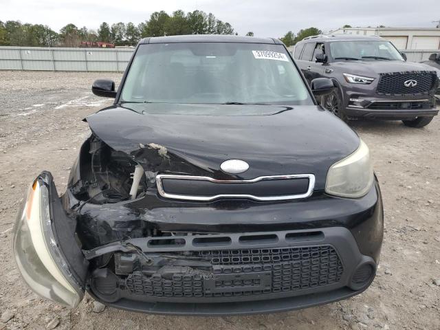 KNDJN2A21E7096334 - 2014 KIA SOUL BLACK photo 5