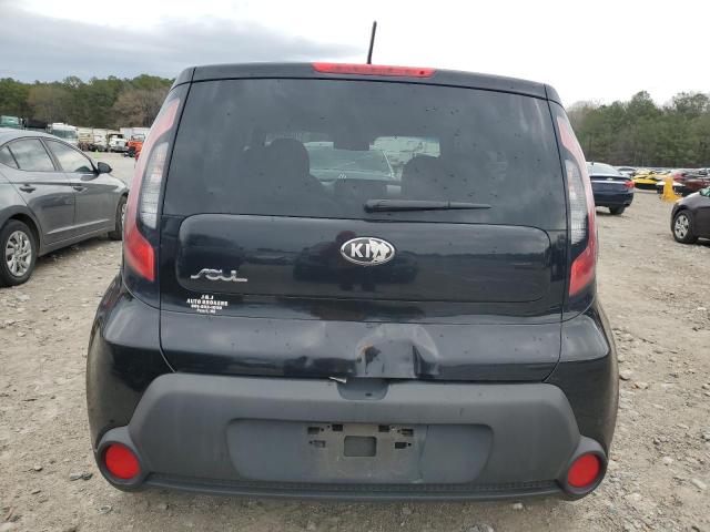 KNDJN2A21E7096334 - 2014 KIA SOUL BLACK photo 6