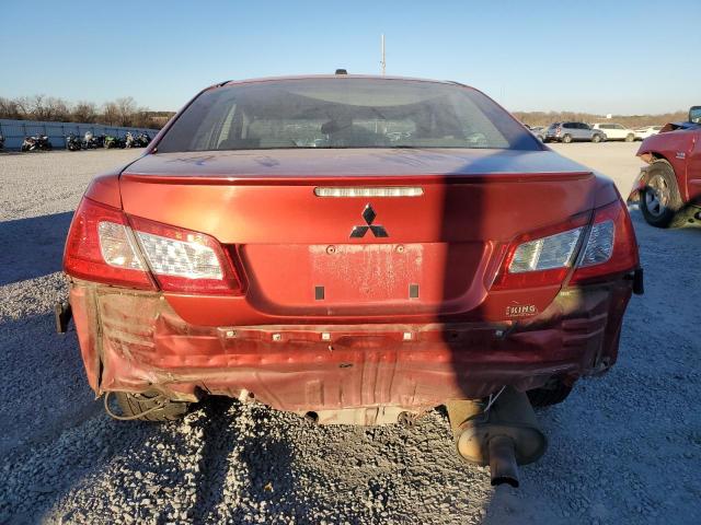 4A3AB56F19E007415 - 2009 MITSUBISHI GALANT ES RED photo 6