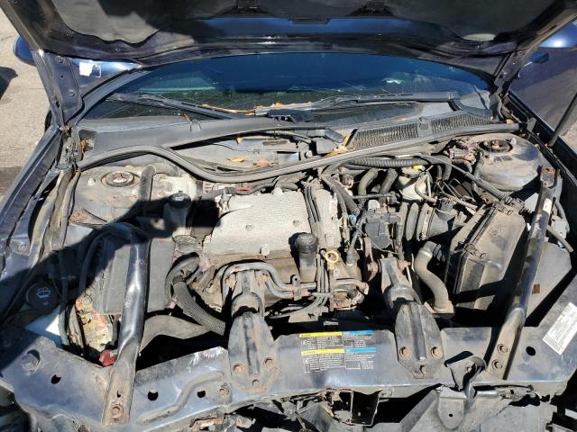 2G1WT58N881356350 - 2008 CHEVROLET IMPALA LT BLUE photo 11